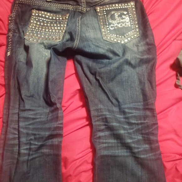 Y2k Bead Embellished Coogi Jeans - Picture 3 of 4